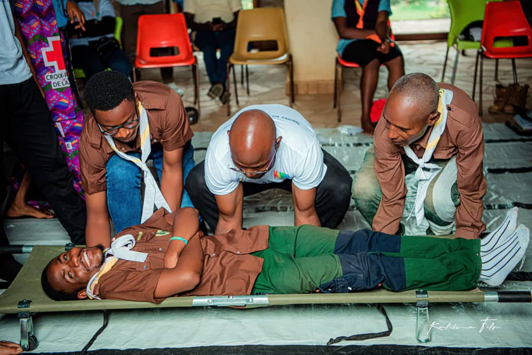 Photo — Deuxième étape de la Clinique Mobile pour la Paix : 30 jeunes formés aux gestes qui sauvent (3)
